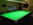 Upstairs full size professional snooker table